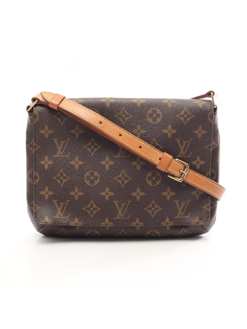 Louis Vuitton Shoulder Bag Musette Tango Short Strap Monogram Leather